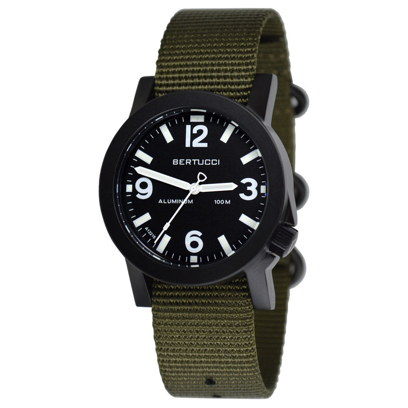 Bertucci Experior Anodized Aluminum Unibody Watch with Nylon Strap #16501 zoom