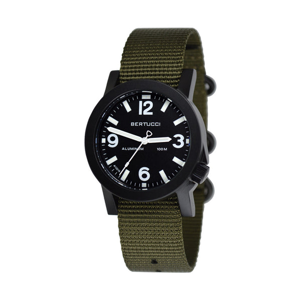 Bertucci Experior Anodized Aluminum Unibody Watch with Nylon Strap #16501
