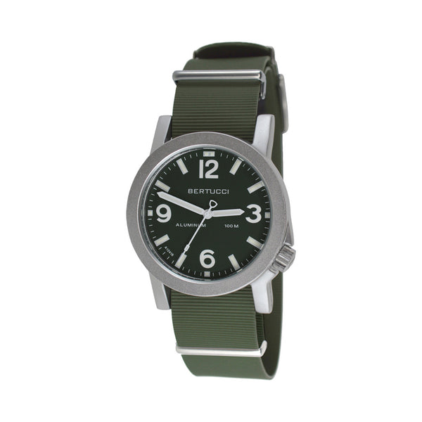 Bertucci Experior Anodized Aluminum Unibody Watch with Italian rubber strap #16509