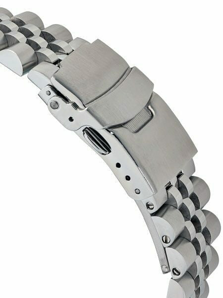 Islander 20mm Universal Fit Brushed and Polished Solid-Link Watch #BRAC-29