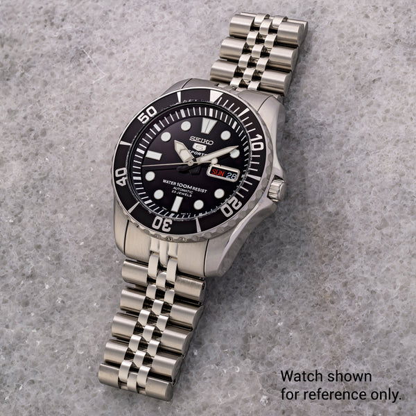 Islander 22mm Brushed and Polished Watch Bracelet for Seiko Sea Urchin #BRAC-169