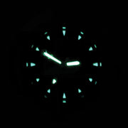 Bertucci D-3T Retroform Epic Field Watch with Black Dial and Black Nylon Strap #17015 lume