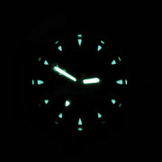 Bertucci D-3T Retroform Epic Field Watch with Black Dial and Ghost Gray Nylon Strap #17017 lume