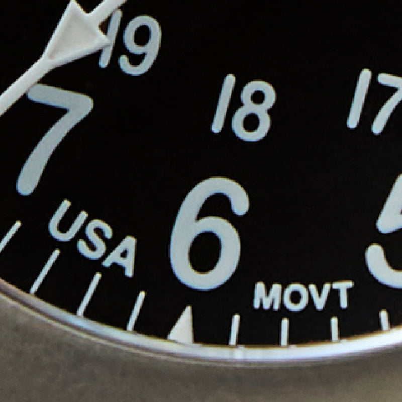 Bertucci D-3T Retroform Epic Field Watch with Black Dial and Tridura Strap #17022
