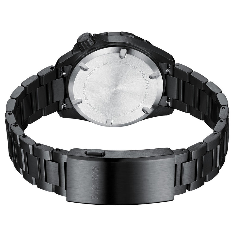 PHOIBOS APOLLO DLC 200M Automatic Diver With Matte Grey Dial #PY056CX