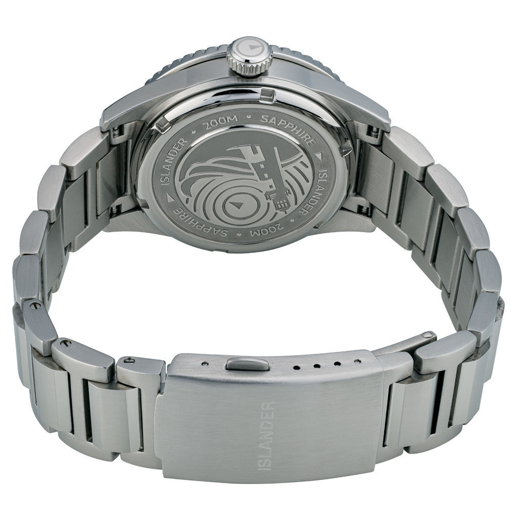 Islander Greenport 39mm Dive Watch with Black and White Dial #ISL