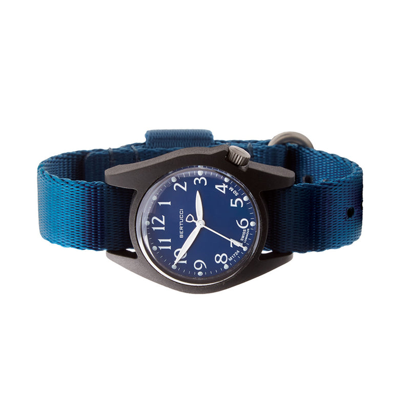 Bertucci M-2RA Women's Field Watch with Cobalt Blue Dial #18511