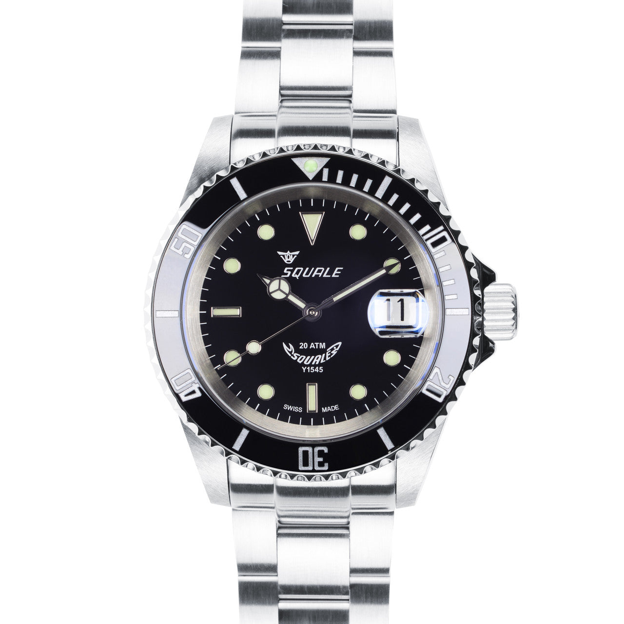 Squale 200 meter Classic Swiss Automatic Dive watch with Sapphire