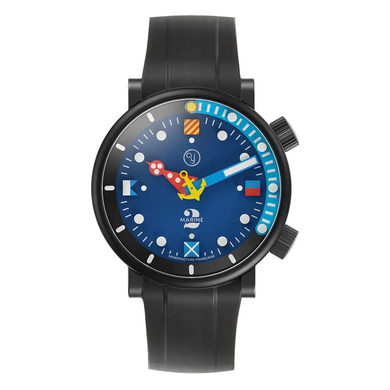 Yema x Silberstein Marine 2 CMM.20 Limited Edition Watch #20.26.20.05.TN.U6