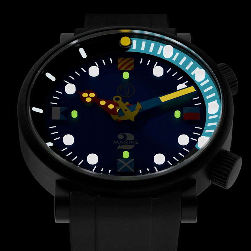 Yema x Silberstein Marine 2 CMM.20 Limited Edition Watch #20.26.20.05.TN.U6