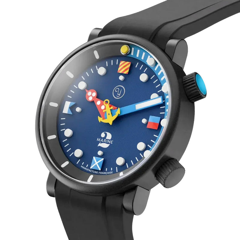 Yema x Silberstein Marine 2 CMM.20 Limited Edition Watch #20.26.20.05.TN.U6