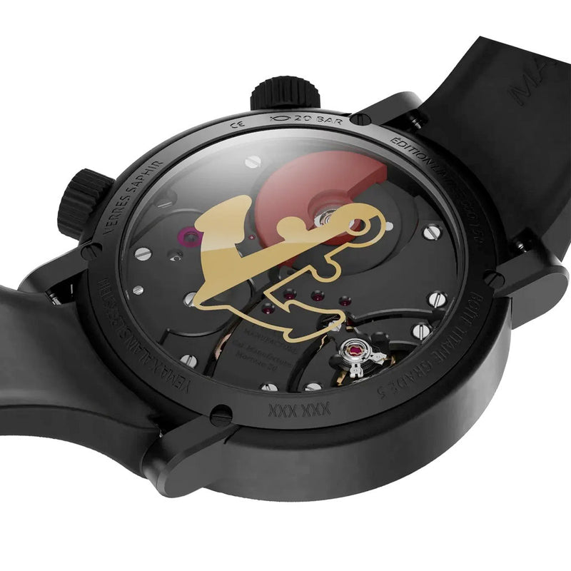 Yema x Silberstein Marine 2 CMM.20 Limited Edition Watch #20.26.20.05.TN.U6
