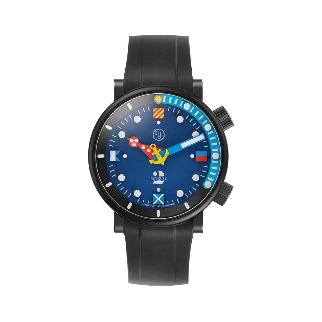 新品未使用未開封 オマーシャリフ プール フェム 50ml Yema x Silberstein Marine 2 CMM.20 Limited Edition Watch #20.26