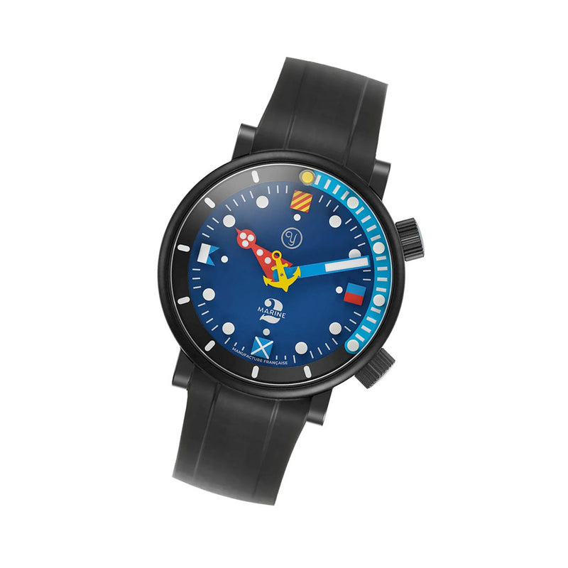 Yema x Silberstein Marine 2 CMM.20 Limited Edition Watch #20.26.20.05.TN.U6