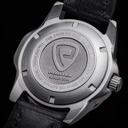 Protek Steel Tritium Dive Watch 2000 Series with Black Dial #PT2001 back