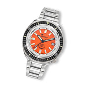Squale 2001 Heritage Dive Watch with Orange Dial #2001BKOR.AC