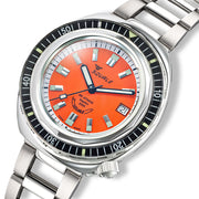 Squale 2001 Heritage Dive Watch with Orange Dial #2001BKOR.AC