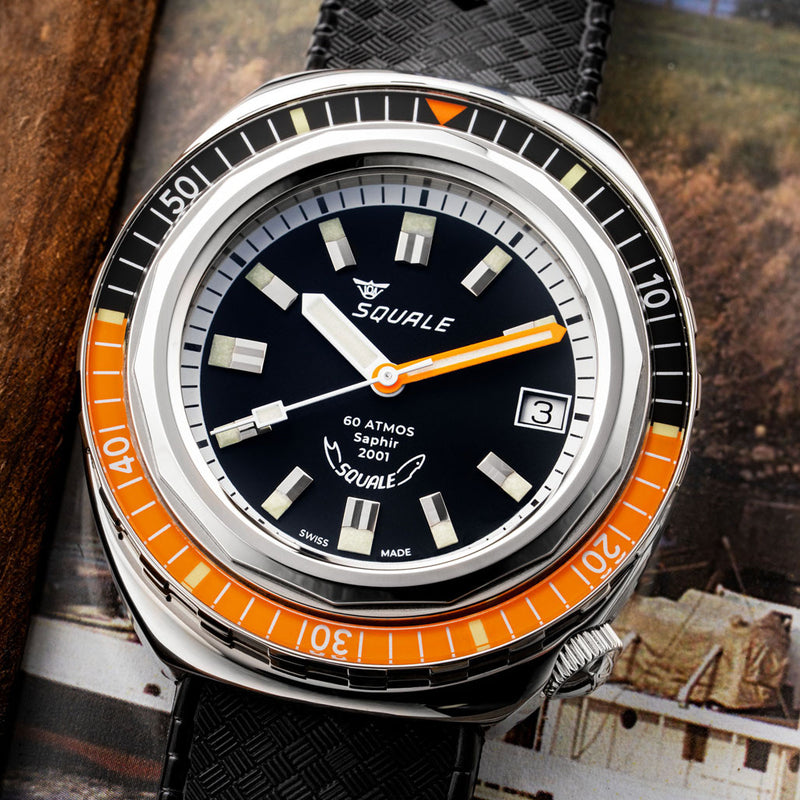 Squale Heritage Limited Edition 600M Automatic Dive Watch #2001LAVAL.HT