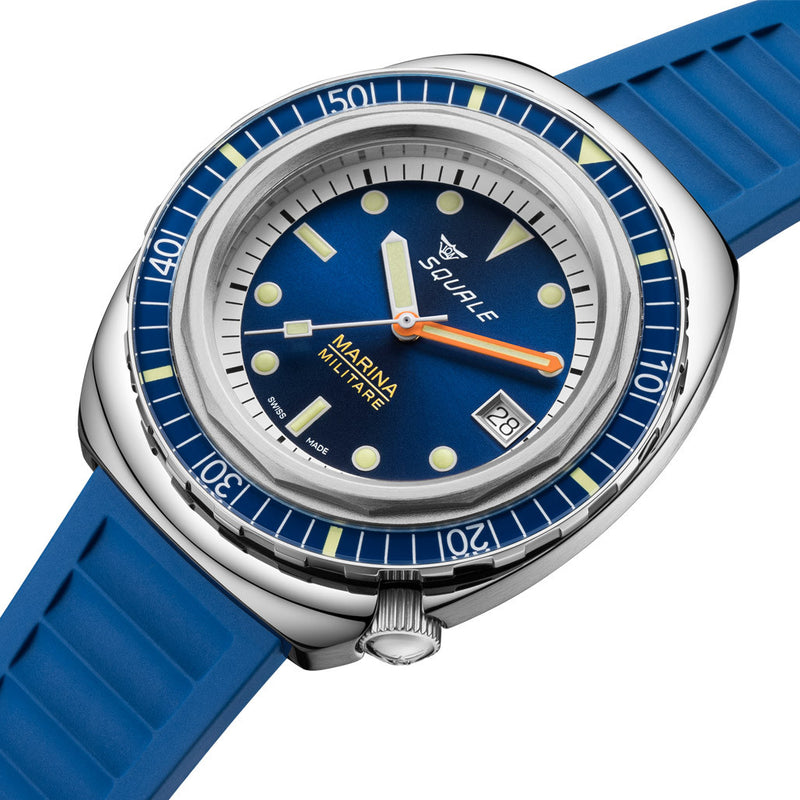 Squale 2001 MARINA MILITARE Limited Edition Dive Watch #2001MARINA.RBL