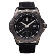 Protek Steel Tritium Dive Watch 2000 Series with Gun Metal Case and Black Dial #PT2002 zoom