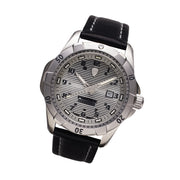 Protek Steel Tritium Dive Watch 2000 Series with Silver Dial #PT2004 tilt