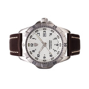 Protek Steel Tritium Dive Watch 2000 Series with White Dial #PT2005 side