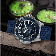 Formex REEF Swiss Automatic Chronometer Dive Watch with Sunburst Blue Dial #2200.1.6333.833