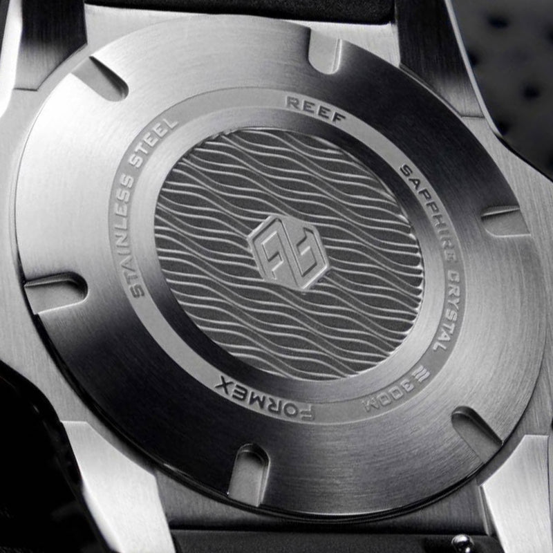 Formex REEF Swiss Automatic Chronometer Dive Watch with Sunburst Blue Dial #2200.1.6333.833
