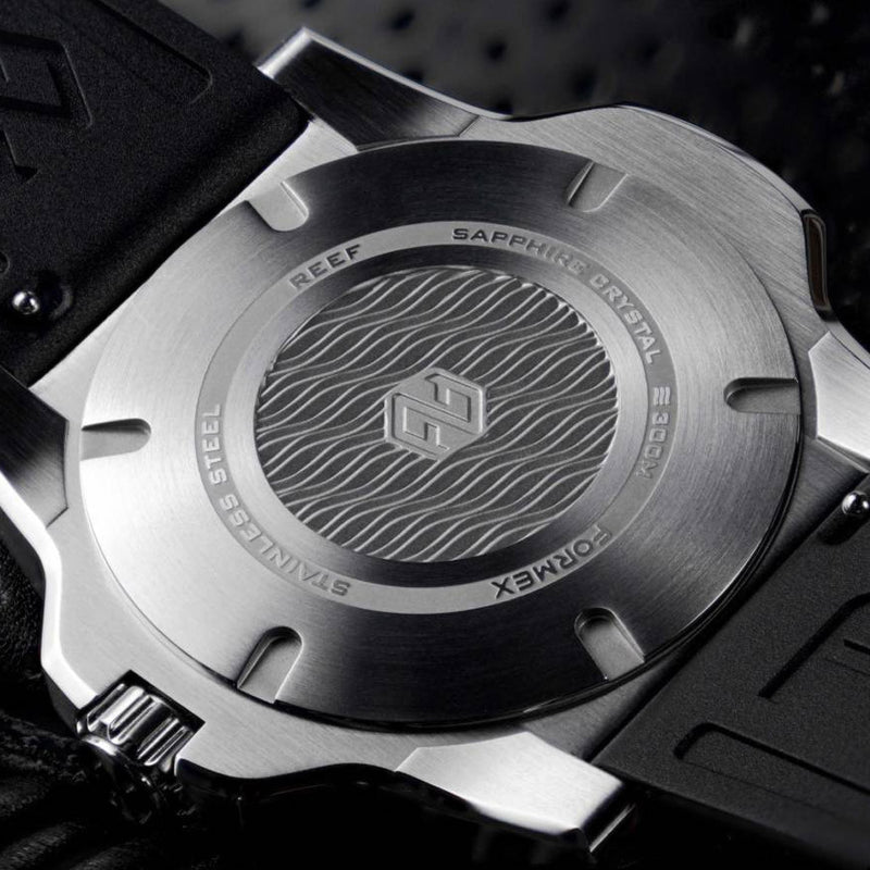 Formex REEF Swiss Automatic Chronometer Dive Watch with Sunburst Grey Dial #2200.1.6341.910