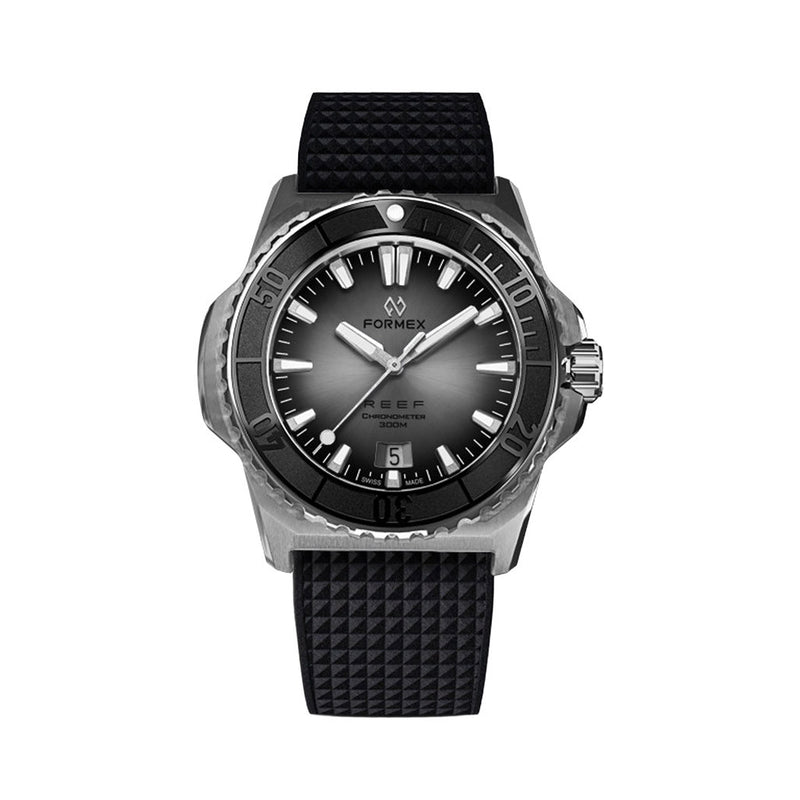 Formex REEF GMT Chronometer Dive Watch with Gilt Black Dial and Bezel #2201.1.6341.910