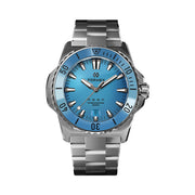 Formex Baby REEF 39.5mm Chronometer Watch with Bahama Blue Dial #2201-1-6367-100