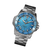 Formex Baby REEF 39.5mm Chronometer Watch with Bahama Blue Dial #2201-1-6367-100