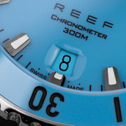 Formex Baby REEF 39.5mm Chronometer Watch with Bahama Blue Dial #2201-1-6367-100
