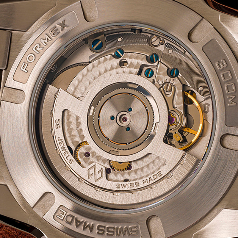 Formex REEF GMT Chronometer Dive Watch with White Dial and Black Bezel #2202.1.5312.910