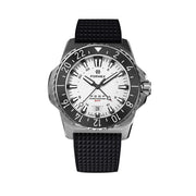 Formex REEF GMT Chronometer Dive Watch with White Dial and Black Bezel #2202.1.5312.910