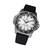 Formex REEF GMT Chronometer Dive Watch with White Dial and Black Bezel #2202.1.5312.910