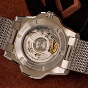 Formex REEF GMT Chronometer Dive Watch with Gilt Black Dial and Bezel #2202.1.5399.111