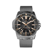 Formex REEF GMT Chronometer Dive Watch with Gilt Black Dial and Bezel #2202.1.5399.111