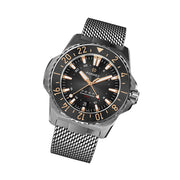 Formex REEF GMT Chronometer Dive Watch with Gilt Black Dial and Bezel #2202.1.5399.111