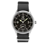 Techne 39.5mm Merlin Quartz Aviator Watch  with Black Strap #245.023