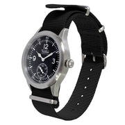 Techne 39.5mm Merlin Quartz Aviator Watch  with Black Strap #245.023