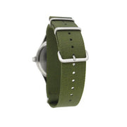 Techne 39.5mm Merlin Quartz Aviator Watch with Green Strap #245.022