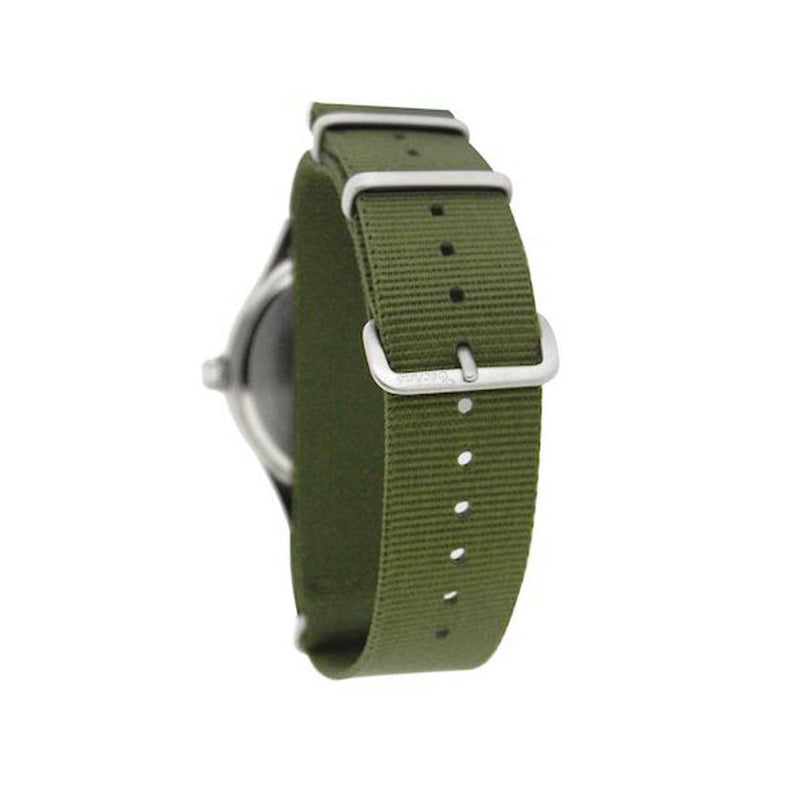 Techne 39.5mm Merlin Quartz Aviator Watch with Green Strap #245.022