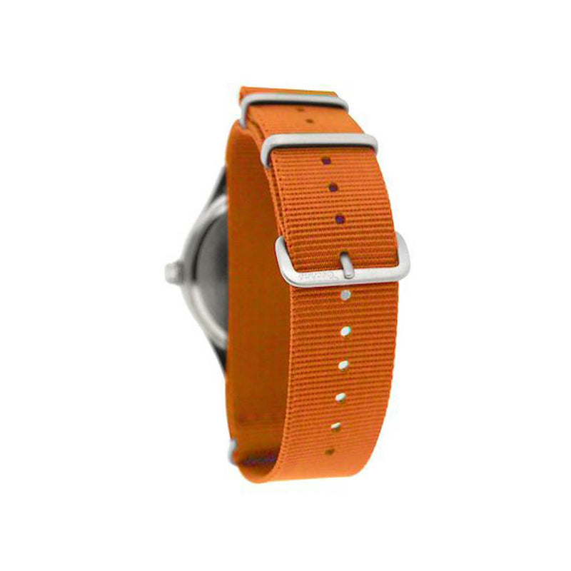 Techne 39.5mm Merlin Quartz Aviator Watch Orange Strap #245.025