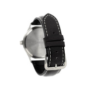 Techne Merlin Quartz Aviator Watch with Black Leather Strap #246.051