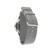 Techne 39.5mm Merlin Quartz TwinTime Watch with Grey Strap #296.021