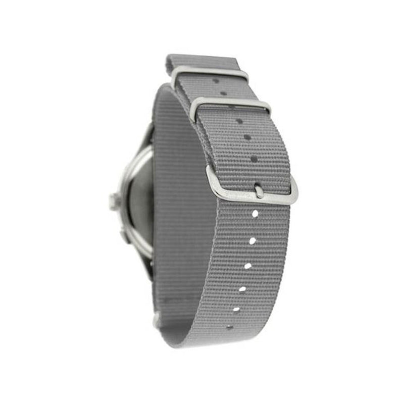 Techne 39.5mm Merlin Quartz TwinTime Watch with Grey Strap #296.021