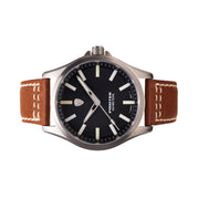 Protek Titanium Field Watch 3000 Series with Tritium T100 Tubes and Black Dial #PT3001 side