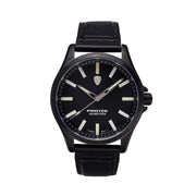 Protek IP Black Titanium Field Watch 3000 Series with Tritium T100 Tubes and Black Dial #PT3002