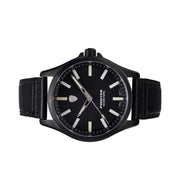 Protek IP Black Titanium Field Watch 3000 Series with Tritium T100 Tubes and Black Dial #PT3002 side